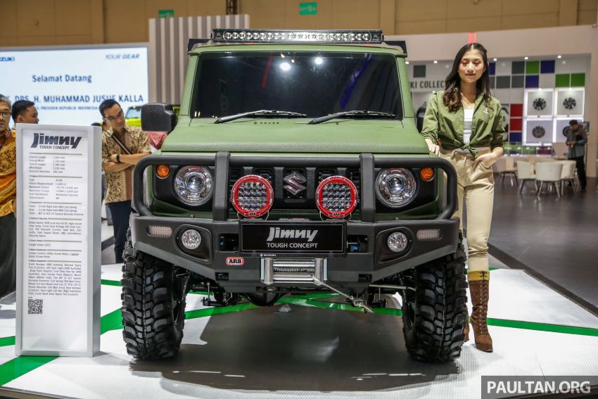 GIIAS 2019: Suzuki Jimny Tough Concept – versi ubahsuai, penuh kelengkapan <em>off-road</em> ‘hardcore’! 989897