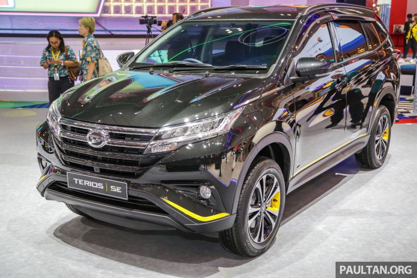 GIIAS 2019: Daihatsu Ayla, Sirion dan Terios Special Edition – kembar Perodua dengan serlahan kuning 990480