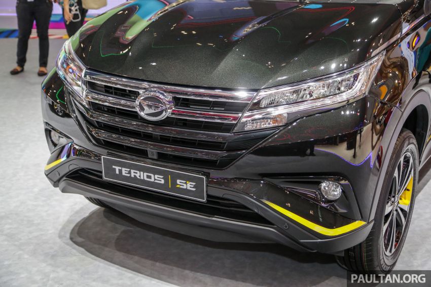 GIIAS 2019: Daihatsu Ayla, Sirion dan Terios Special Edition – kembar Perodua dengan serlahan kuning 990484