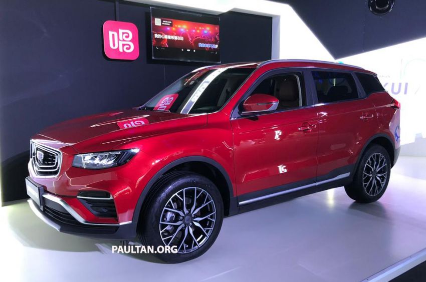 GALLERY: New Geely Boyue Pro SUV debuts in China 981221