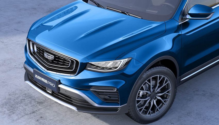 Geely Boyue Pro introduced for China – substantial styling updates; new GKUI 19; 1.8T gets 7-speed DCT 983599