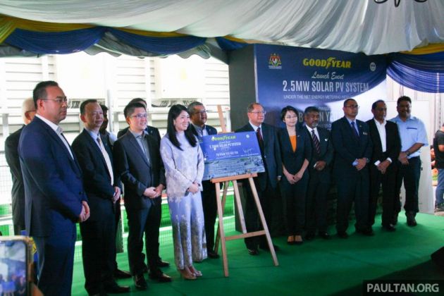 Goodyear Malaysia guna solar untuk operasi di kilang