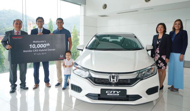Honda Malaysia reaches 10k CKD hybrid car milestone