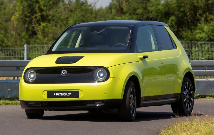 Honda e – a cute electric car with 150 PS, over 300 Nm 980842