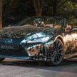 Lexus LC Convertible confirmed for production, camouflaged prototype makes Goodwood FOS debut