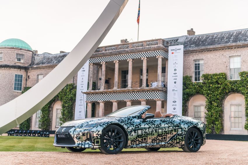 Lexus LC Convertible confirmed for production, camouflaged prototype makes Goodwood FOS debut 982799