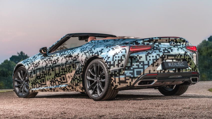 Lexus LC Convertible confirmed for production, camouflaged prototype makes Goodwood FOS debut 982807