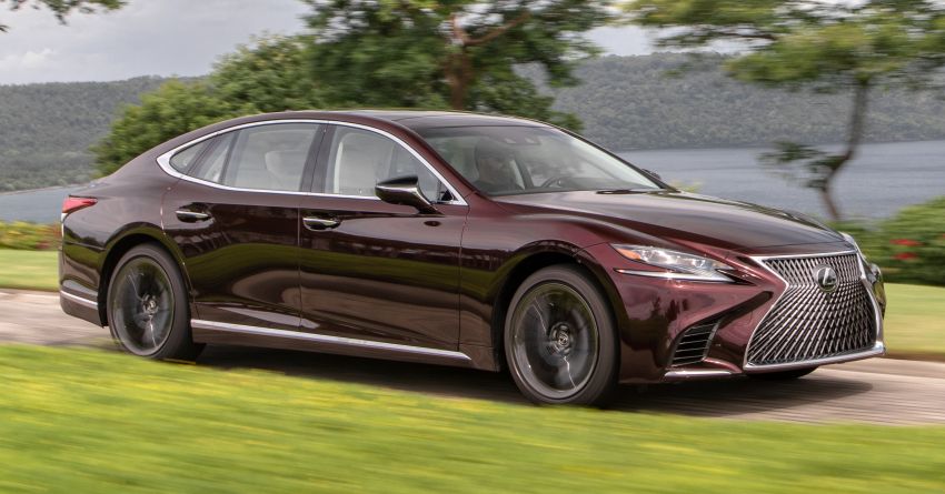 Lexus LS 500 Inspiration Series 2020 diperkenalkan – warna Deep Garnet, roda krom hitam, hanya 300 unit 981277
