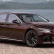 2020 Lexus LS 500 Inspiration Series debuts – Deep Garnet paint, black chrome wheels, 300 units only