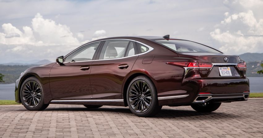 Lexus LS 500 Inspiration Series 2020 diperkenalkan – warna Deep Garnet, roda krom hitam, hanya 300 unit 981261