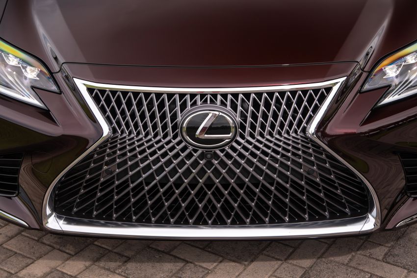 2020 Lexus LS 500 Inspiration Series debuts – Deep Garnet paint, black chrome wheels, 300 units only 981205