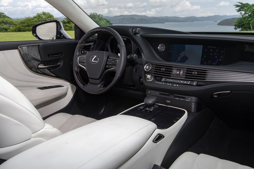 2020 Lexus LS 500 Inspiration Series debuts – Deep Garnet paint, black chrome wheels, 300 units only 981207