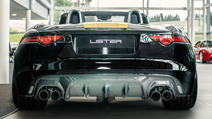 Lister LFT-C unveiled, based on Jaguar F-Type – 5.0L V8 makes 675 hp, 0-100 km/h over 3s; 10 units only 981489