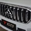 Maxus T60 2.8L 4WD kini di Malaysia — brek cakera belakang, servis berjadual setiap 15,000 km, RM99,888