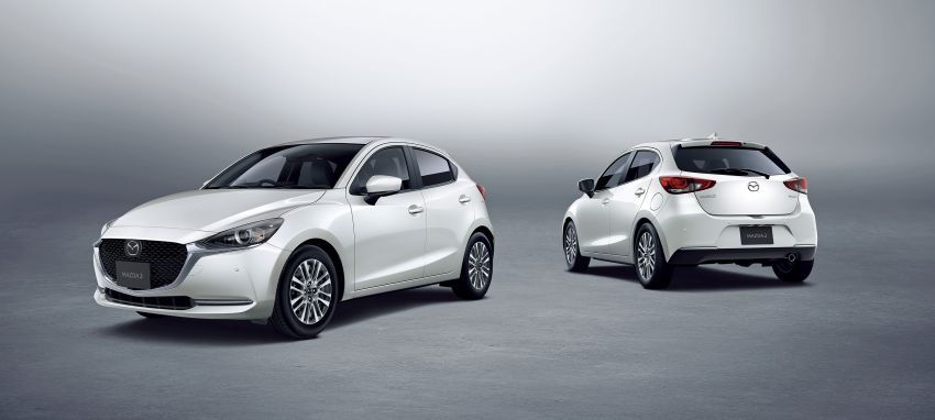 Mazda 2 facelift unveiled – new looks and driver aids 987697