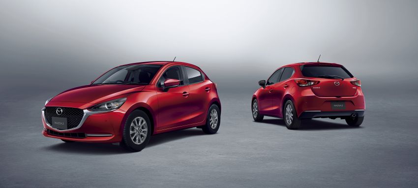 Mazda 2 facelift unveiled – new looks and driver aids 987698