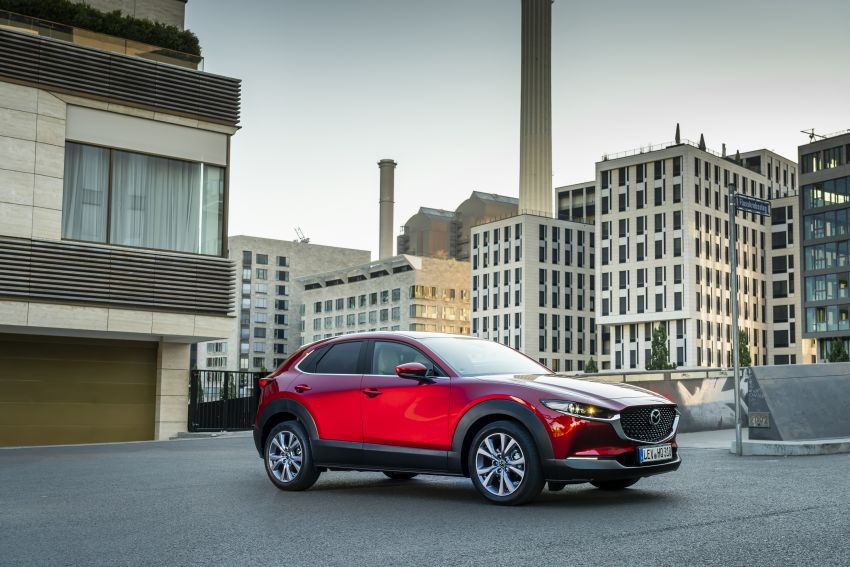 Mazda CX-30 SUV – European specifications detailed 986305