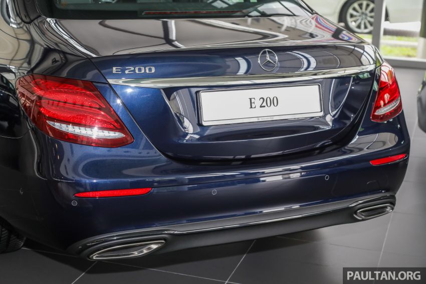 GALERI: W213 Mercedes-Benz E200 SportStyle Avantgarde 2019 – varian permulaan berharga RM330k 988089