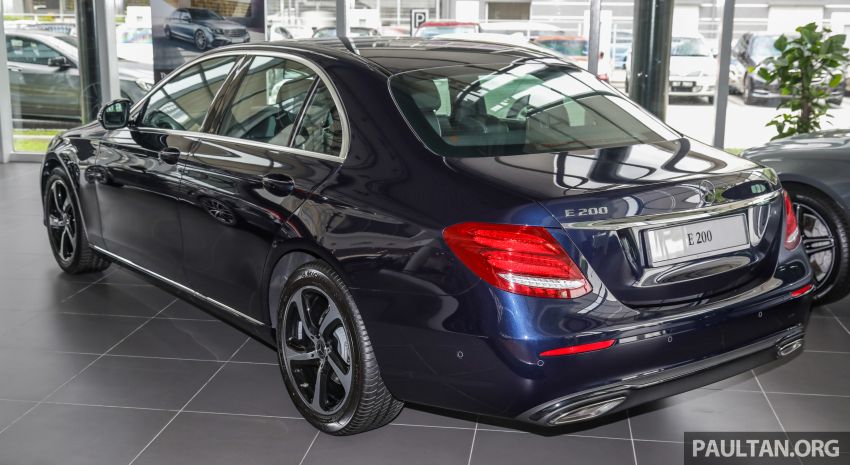 GALERI: W213 Mercedes-Benz E200 SportStyle Avantgarde 2019 – varian permulaan berharga RM330k 988072