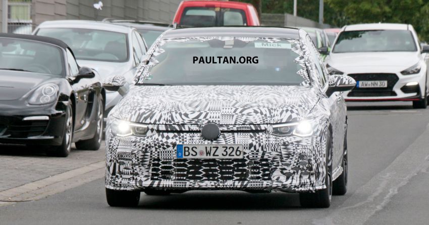 SPIED: Volkswagen Golf GTI Mk8 seen – to get 300 hp? 986298