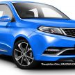 New Proton Savvy renders with Geely bits: yay or nay?