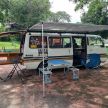 Nissan Urvan 1982 <em>campervan</em> – kembara keluarga, angkut 500 kg beras lalu Titiwangsa; semua bisa diatur