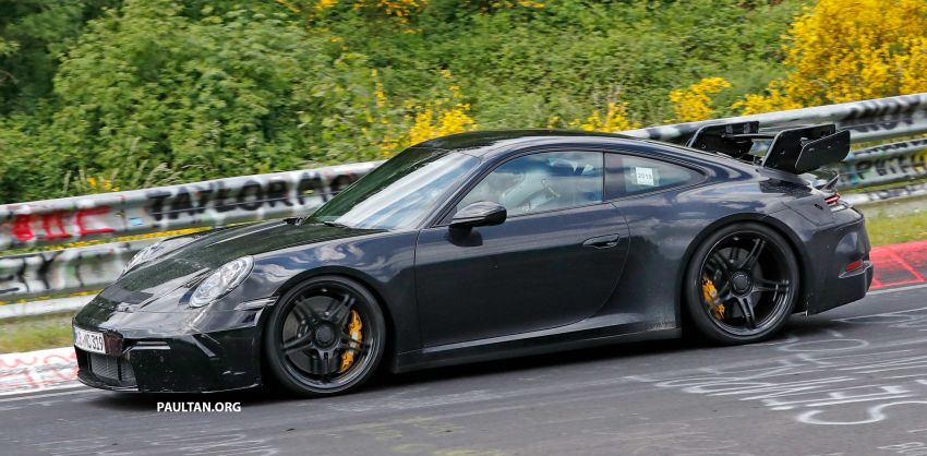 SPIED: 992 Porsche 911 GT3 seen track-testing again 979315