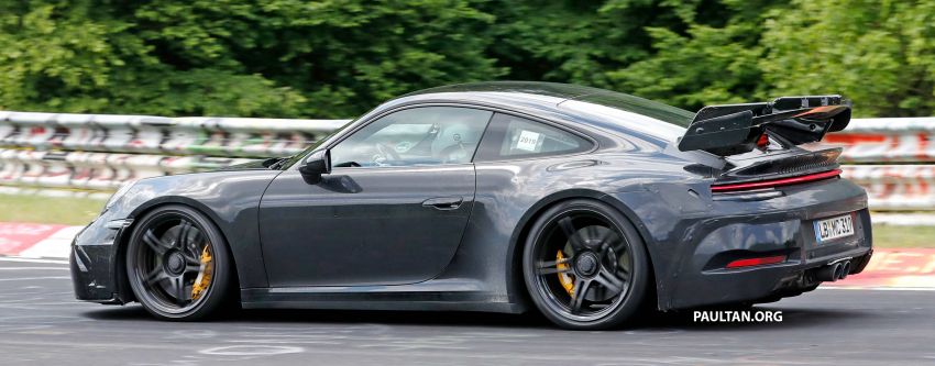 SPIED: 992 Porsche 911 GT3 seen track-testing again 979317