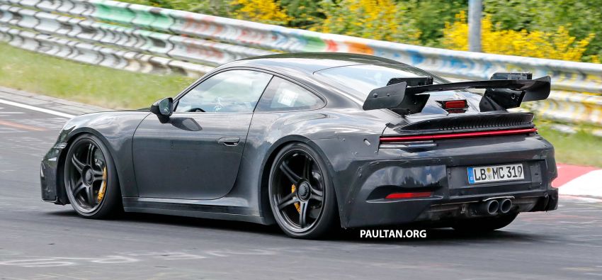 SPIED: 992 Porsche 911 GT3 seen track-testing again 979318