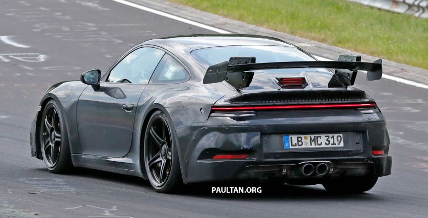 SPIED: 992 Porsche 911 GT3 seen track-testing again 979319