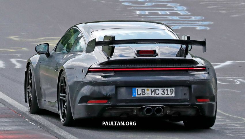 SPIED: 992 Porsche 911 GT3 seen track-testing again 979320