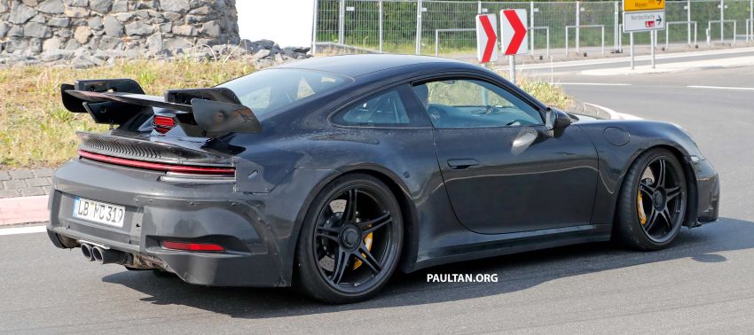 SPIED: 992 Porsche 911 GT3 seen track-testing again 979309