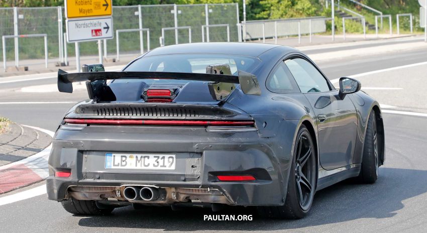 SPIED: 992 Porsche 911 GT3 seen track-testing again 979311