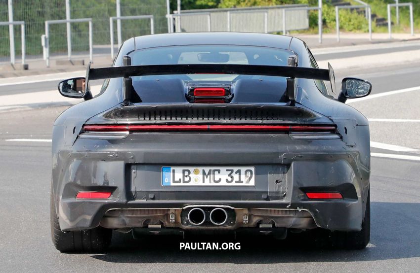 SPIED: 992 Porsche 911 GT3 seen track-testing again 979312
