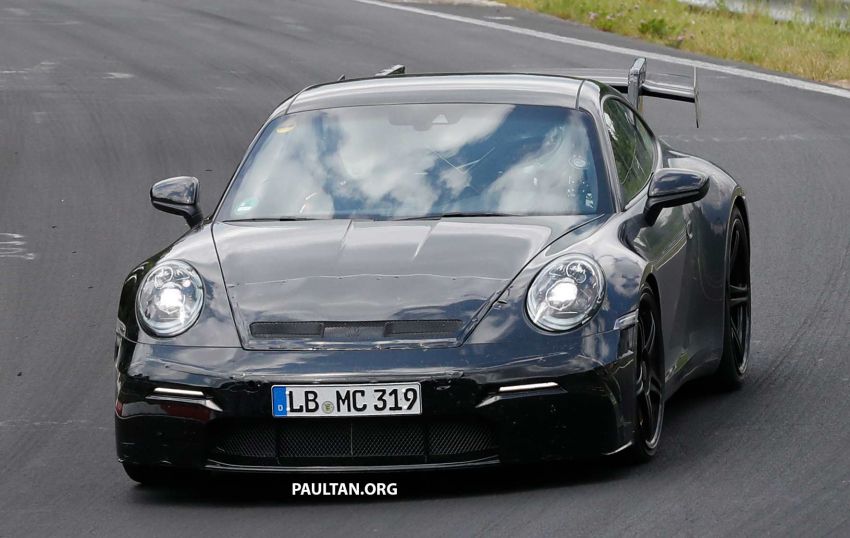 SPIED: 992 Porsche 911 GT3 seen track-testing again 979313