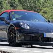 SPIED: Porsche 992 Turbo Cabrio seen testing again