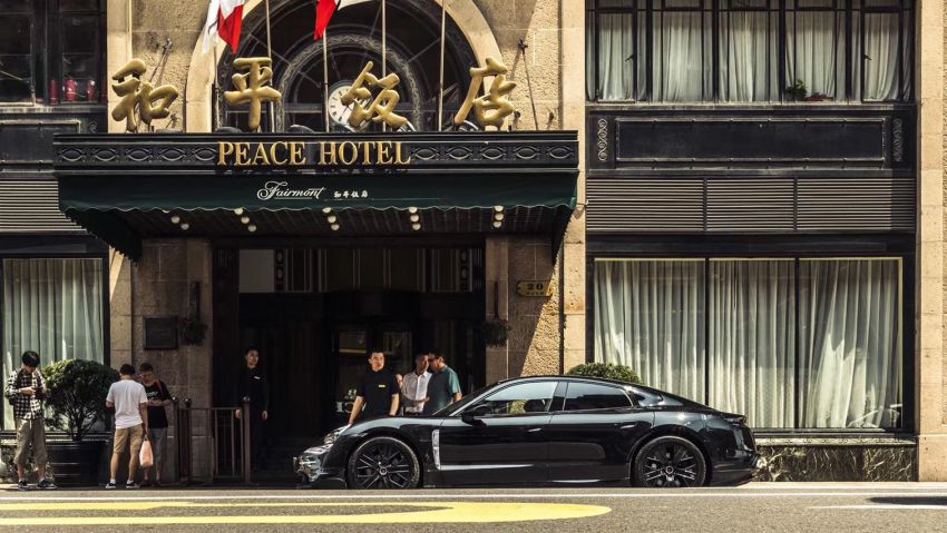 Porsche Taycan prototype demo run conducted in Shanghai; Goodwood FoS, Formula E to follow 979904