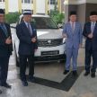 Proton X70 Premium 2WD presented to Agong