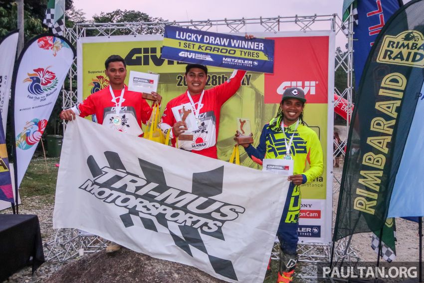 Givi Rimba Raid 2019 – tahap kesukaran bukan untuk orang biasa, pelumba tempatan kuasai podium 994241