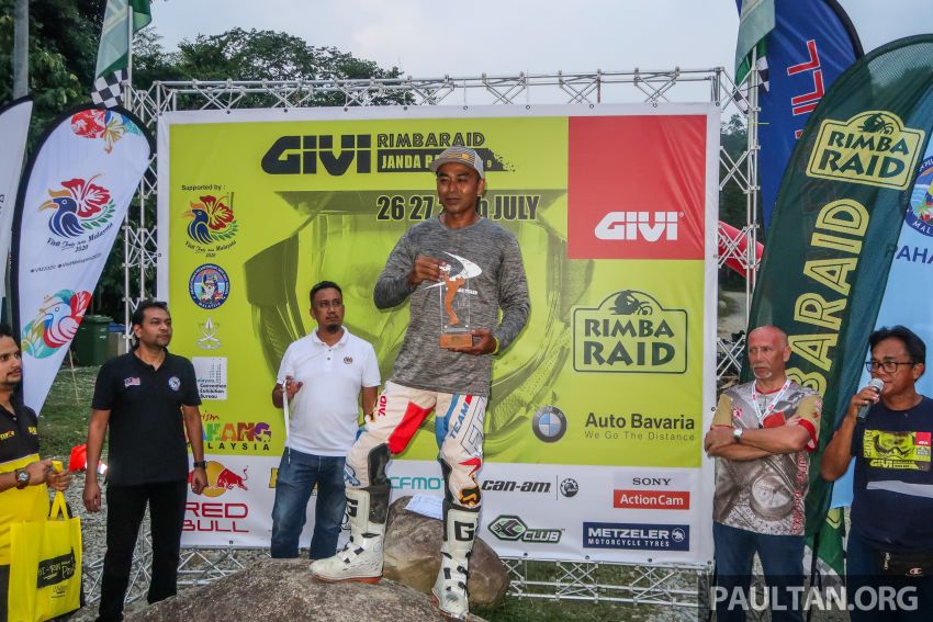 Givi Rimba Raid 2019 – tahap kesukaran bukan untuk orang biasa, pelumba tempatan kuasai podium 994240