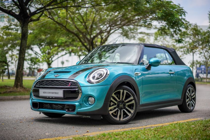 MINI Convertible Cooper S facelift F57 dilancarkan di Malaysia – terhad hanya 20 unit; harga dari RM280k 989340