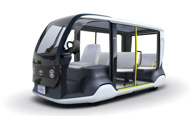 Toyota Accessible People Mover for 2020 Tokyo Olympics; pure EV for last-mile transportation