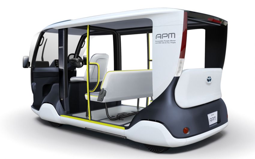Toyota Accessible People Mover for 2020 Tokyo Olympics; pure EV for last-mile transportation 988451