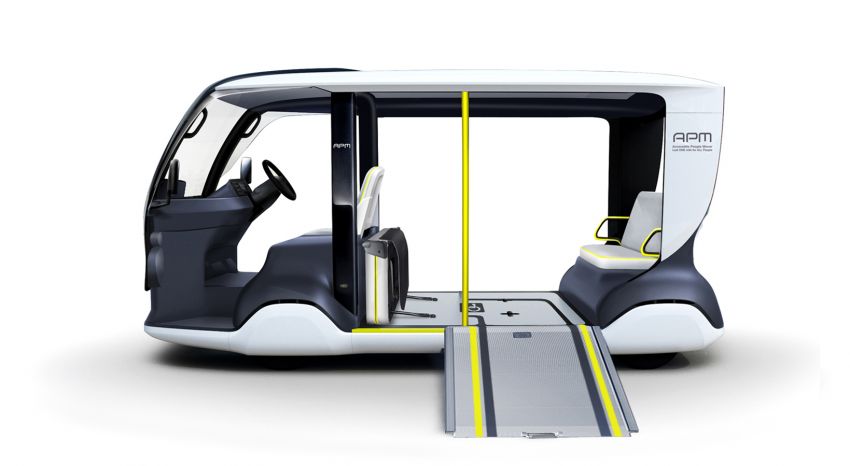 Toyota Accessible People Mover for 2020 Tokyo Olympics; pure EV for last-mile transportation 988452