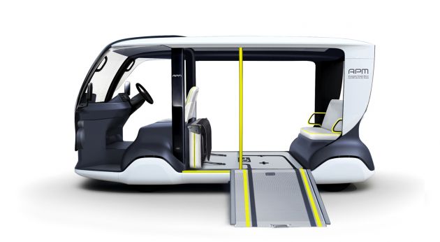 Toyota Accessible People Mover akan digunakan untuk acara Sukan Olimpik dan Paralimpik Tokyo 2020