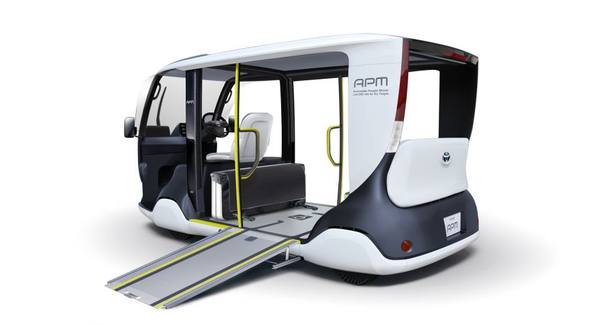 Toyota Accessible People Mover for 2020 Tokyo Olympics; pure EV for last-mile transportation 988454