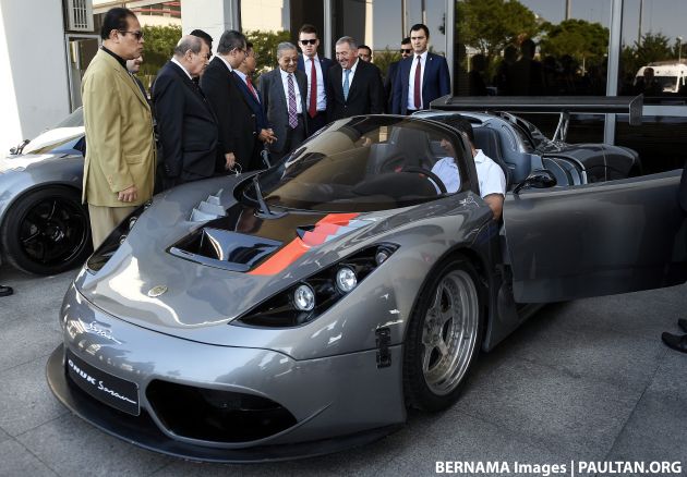 Tun Mahathir envisions the possibility of Malaysia producing its own supercar, with foreign cooperation
