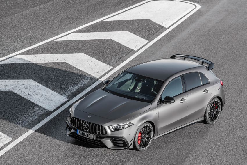 W177 Mercedes-AMG A45 4Matic+ debuts with up to 421 PS, 500 Nm – 0-100 km/h in 3.9s; Drift mode 981626