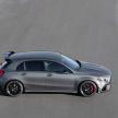 W177 Mercedes-AMG A45 4Matic+ debuts with up to 421 PS, 500 Nm – 0-100 km/h in 3.9s; Drift mode