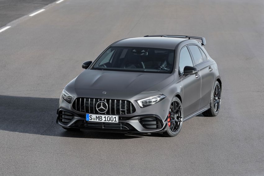 W177 Mercedes-AMG A45 4Matic+ debuts with up to 421 PS, 500 Nm – 0-100 km/h in 3.9s; Drift mode 981636